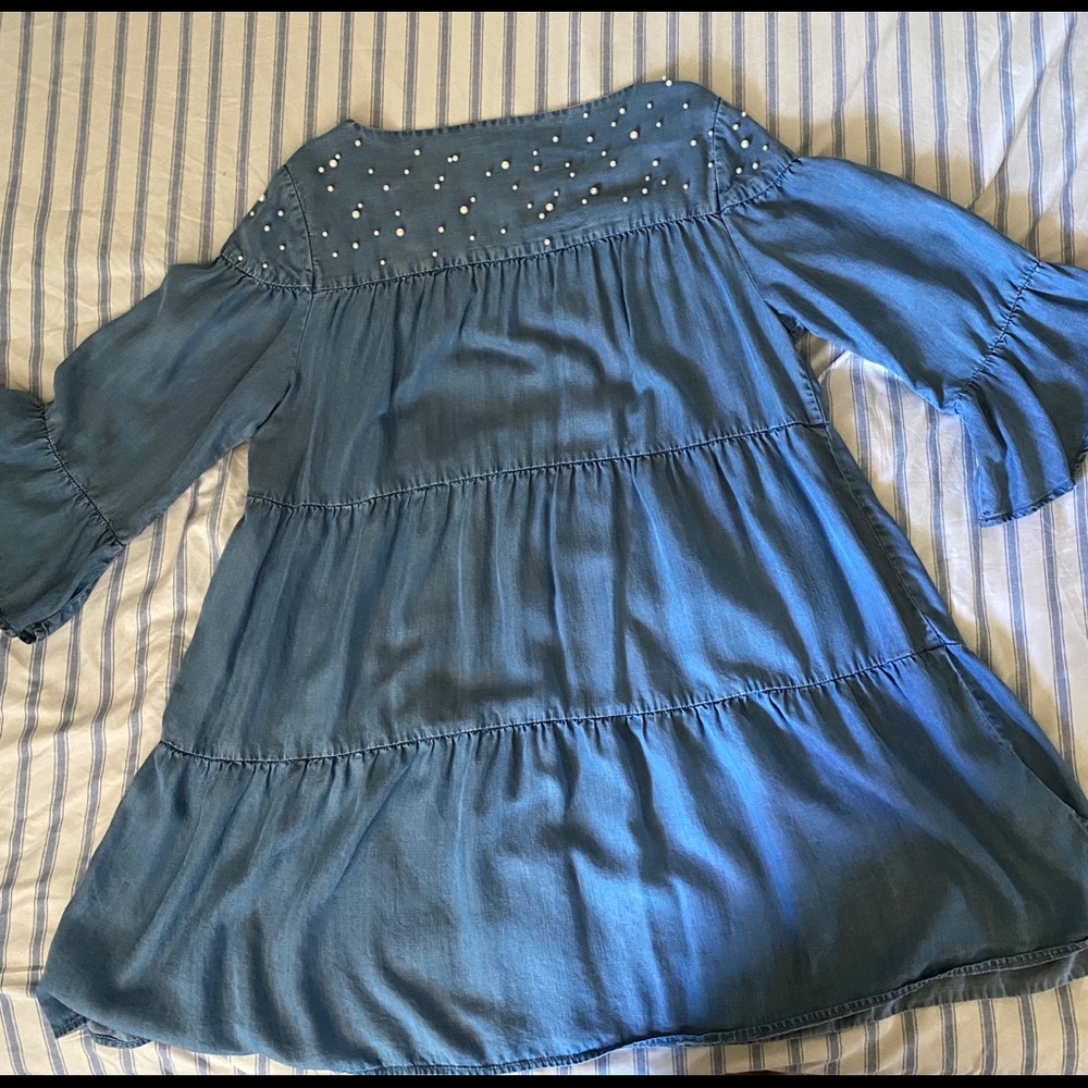 Dress light denim blue